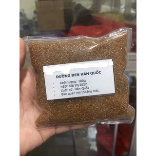 Đường đen Hàn Quốc chất lượng 100g