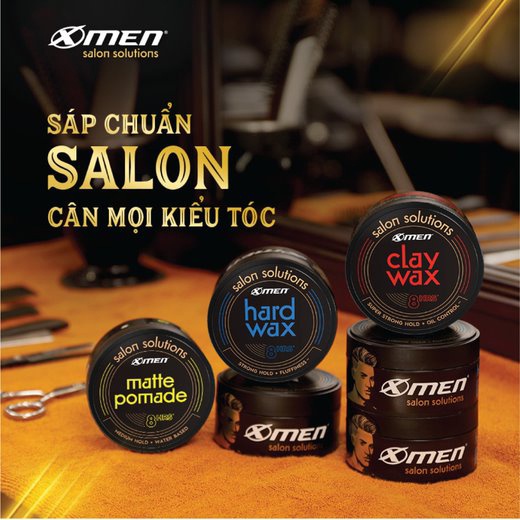 [Mã COSMEN giảm 8% đơn 250K] Sáp đất sét Xmen Salon Solutions - Clay Wax 70g