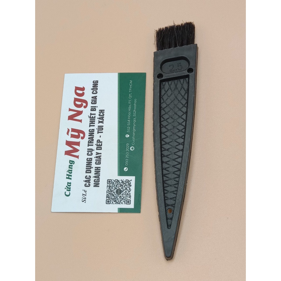 Cọ xéo cán nhựa chuyên dụng cho ngành giày da