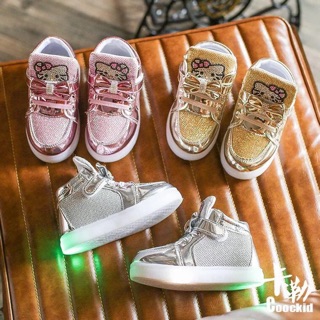 Giầy đừn led Hello Kitty cho bé gái