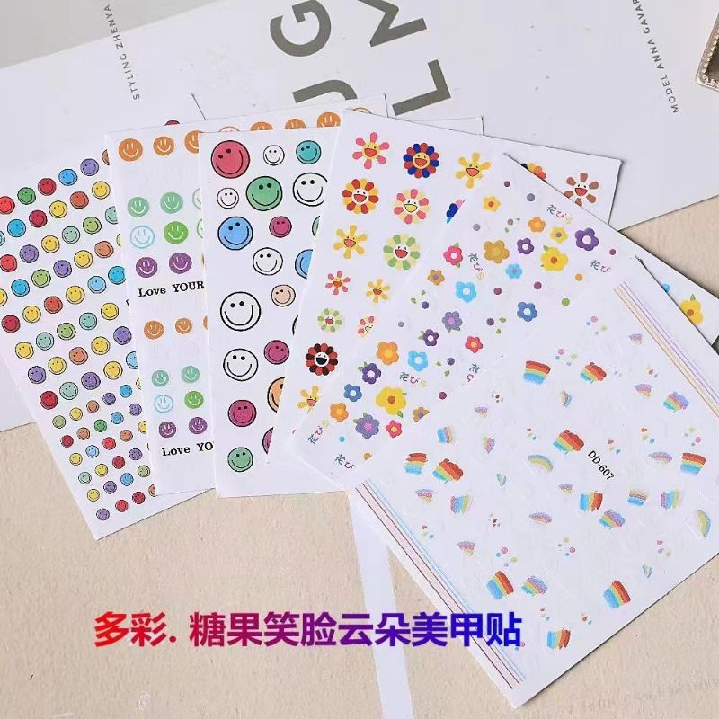 Hình dán 3d, Sticker