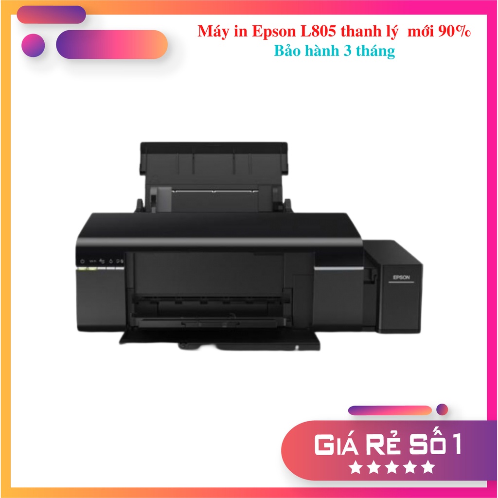 Cần thanh lý máy in Epson L805 mới 90%, máy in L805 in thiệp cưới