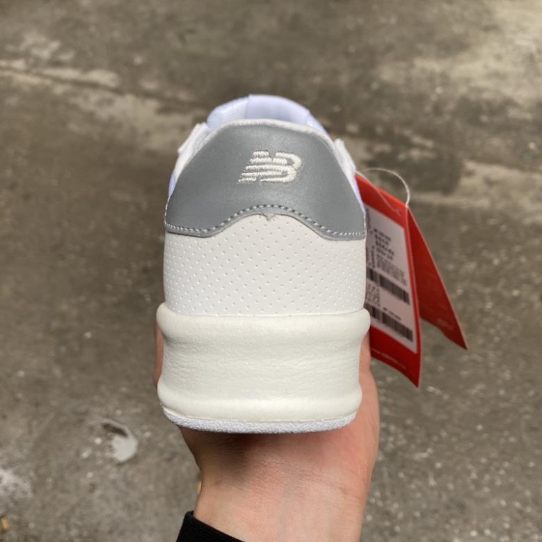 (VIDEO, ẢNH THẬT)giày thể thao Newbalance crt300 trắng bạc phản quang nam nữ 🍐