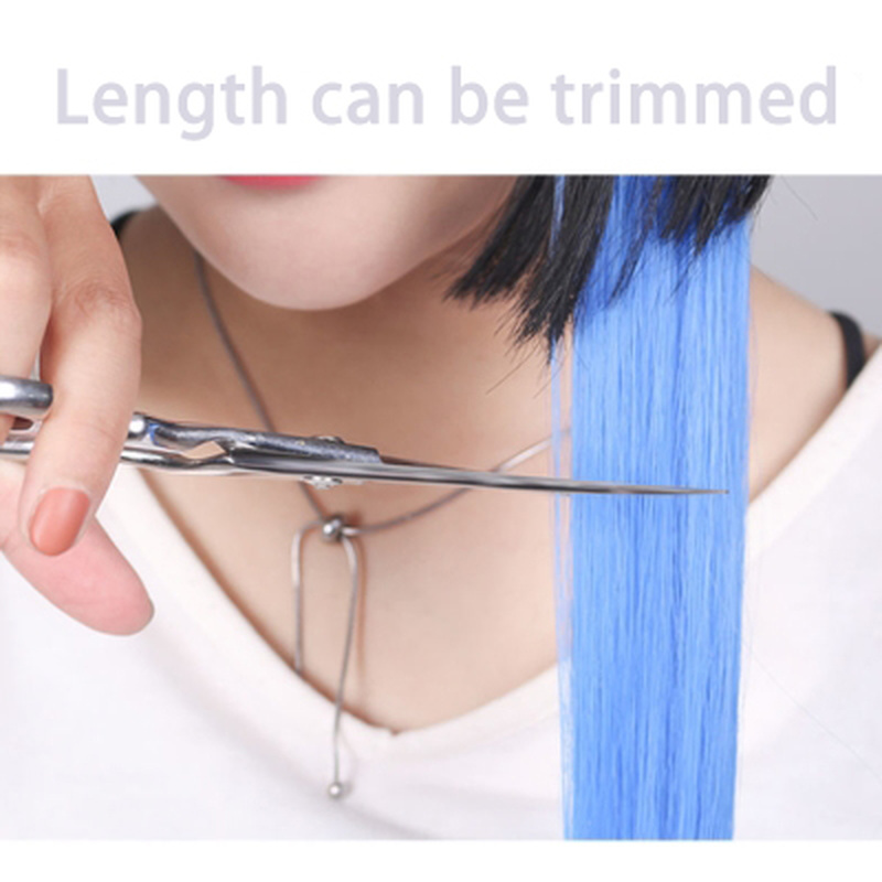 Lọn Tóc Giả Làm Dày Tóc Với Nhiều Màu Sắc Khác Nhau Đầy Cá Tính