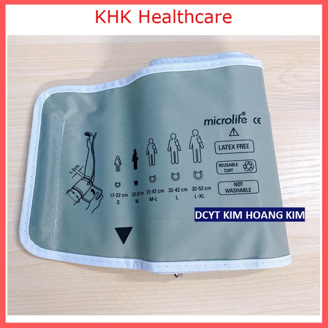 Vòng bít máy đo huyết áp Microlife size M 22-32cm