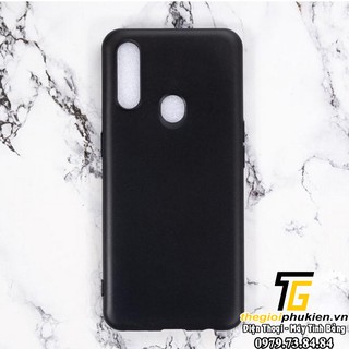 Ốp lưng OPPO A31 2020 silicon dẻo màu đen, không ố vàng