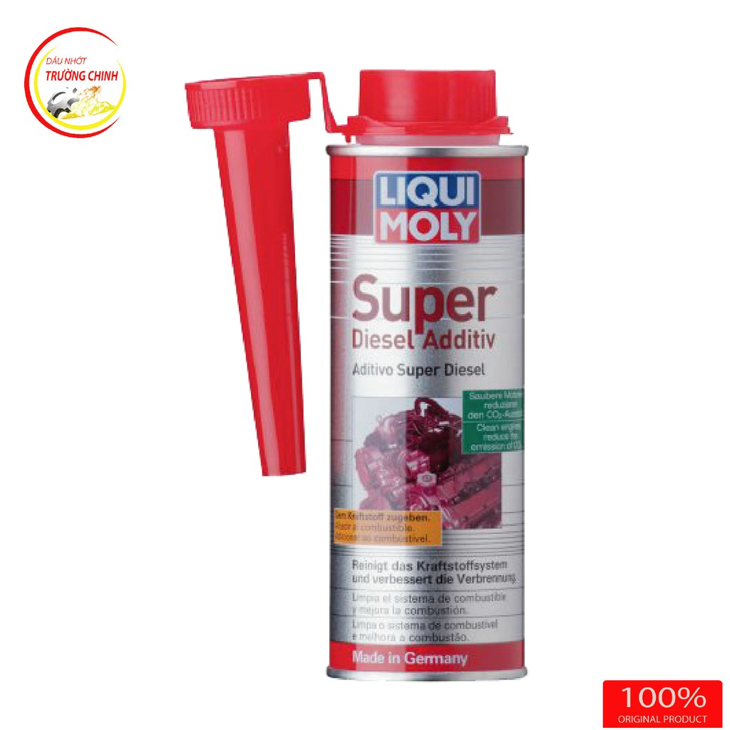 [Mã LT50 giảm 50k đơn 250k] Phụ gia súc béc dầu Liqui Moly Super Additive 250ml