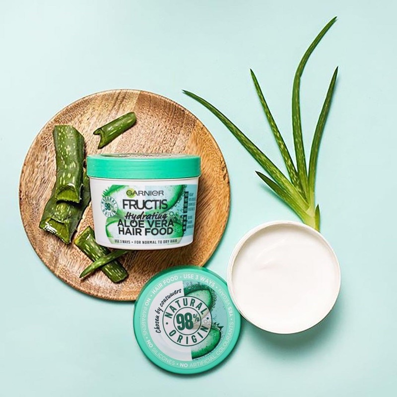 Kem ủ và dưỡng tóc đa công dụng Garnier Fructis Hair Food Mask