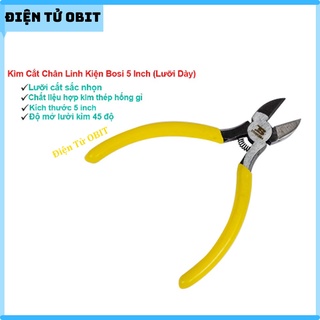 Kìm Cắt Chân Linh Kiện Bosi 5 Inch 125mm
