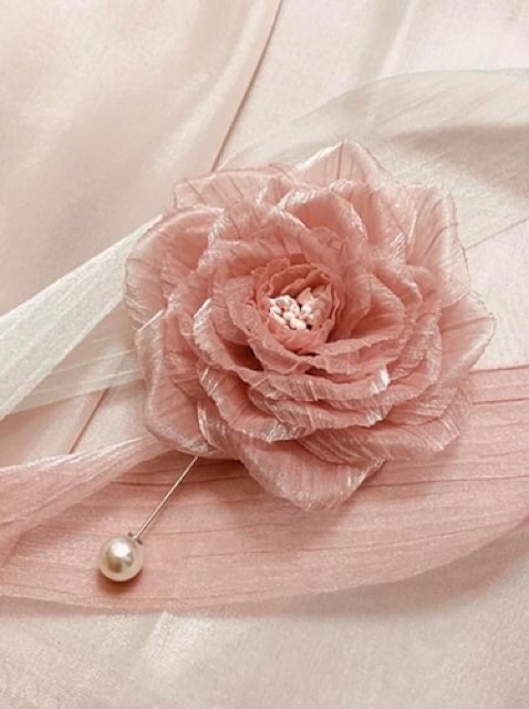 6m voan nhăn không viền rộng 6cm