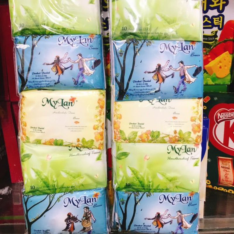Bịch 10 gói giấy ví MyLan