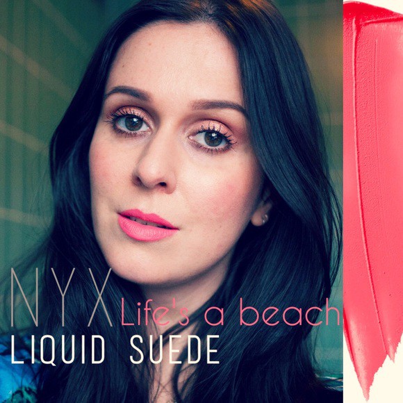 Son kem lì NYX Liquid Suede Cream Lipstick 02 Life's A Beach