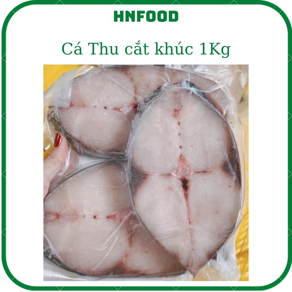 Cá thu phấn cắt khúc (Khúc đặc - 1Kg 3 khúc)