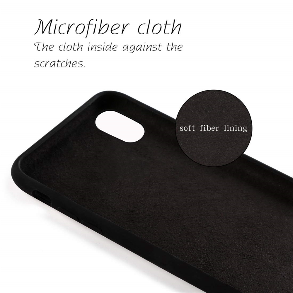 Ốp điện thoại bằng dung dịch silicone cho Xiaomi Redmi Note 7/Note 6 pro/Note 5 pro/Note 4X