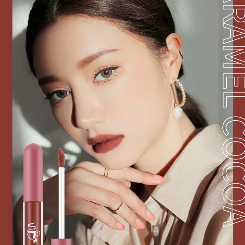 Son Môi Lameila Dạng Lỏng Lâu Trôi Chống Thấm Nước Với 6 Màu Lựa Chọn