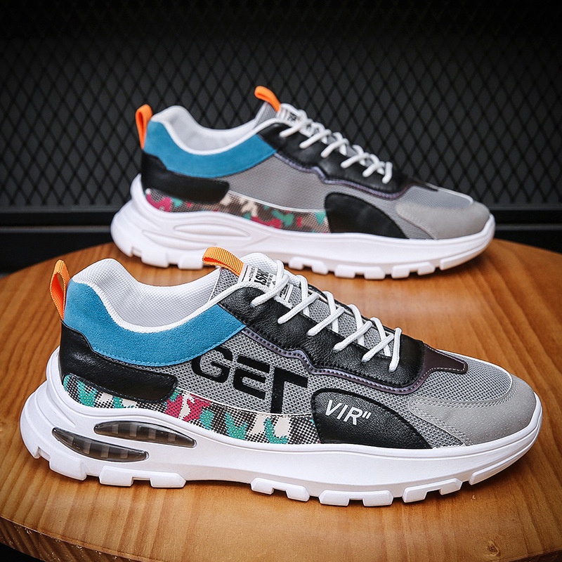 Giày thể thao nam sneaker đế cao OneZ phối màu cá tính Premium GZ1 mẫu mới nhất local brand thời trang nam 2022 cao cấp