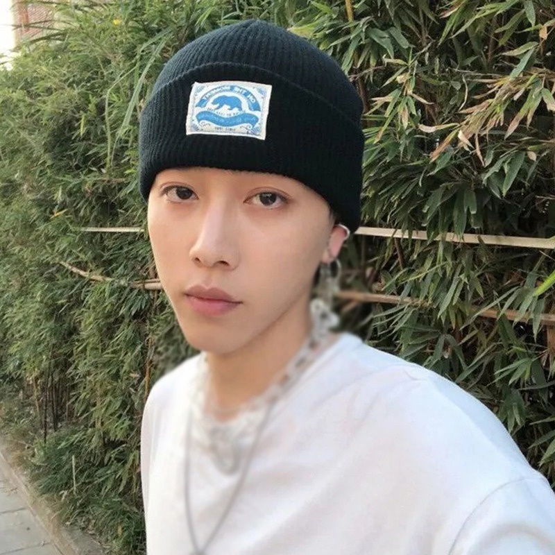 Mũ beanie dệt kim thời trang mùa đông cho nam nữ