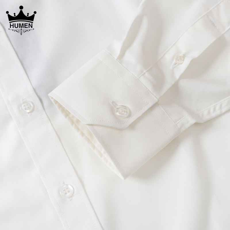 Sơ Mi Trắng Nam-Slimfit-Vải Chống Nhăn-Chống Xù-Ảnh Shop Chụp 100% | BigBuy360 - bigbuy360.vn