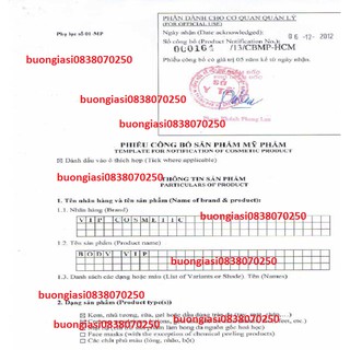 (Sale lỗ) Kem body trắng da Vip