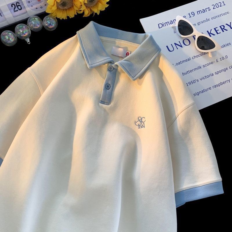 Áo polo form rộng nam nữ unisex - Áo cổ bẻ chất cotton cá sấu mềm và mát cực chất  tre trung nang dong
