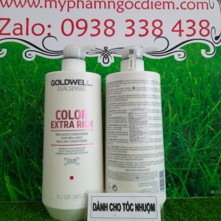 Dầu xã giữ màu nhuộm color extra rich goldwell