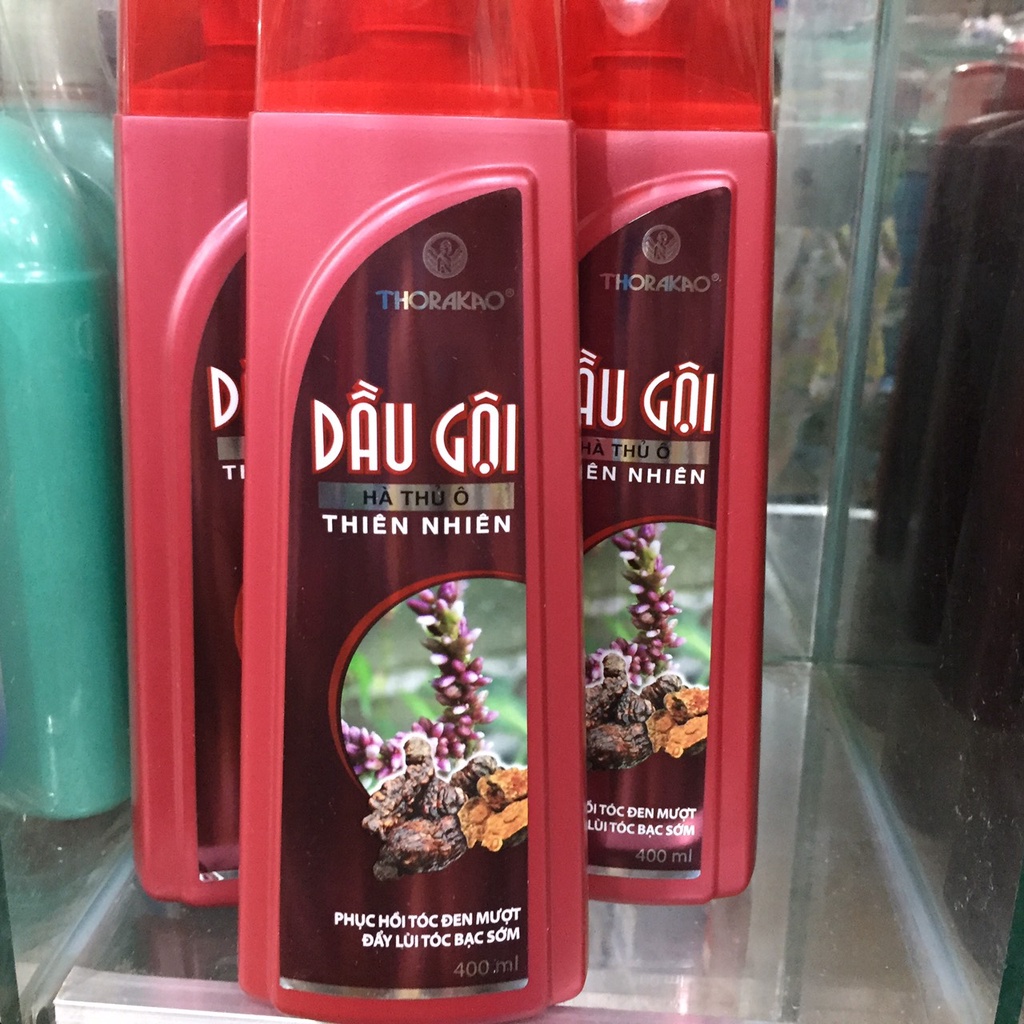 Dầu gội Hà Thủ ô Thorakao 400ml