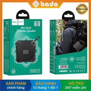 Loa mini không dây di động bluetooth v5.0 HOCO BS34 Sport - hàng chính hãng