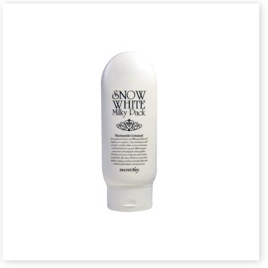 [Mã giảm giá] Kem tắm trắng toàn thân Secret Key Snow White Milky Pack 200g + Tặng 1 gói Mặt nạ dưỡng da 3W Clinic Fresh