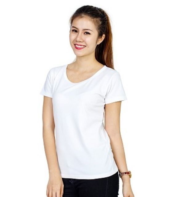 Xả áo phông cổ tròn