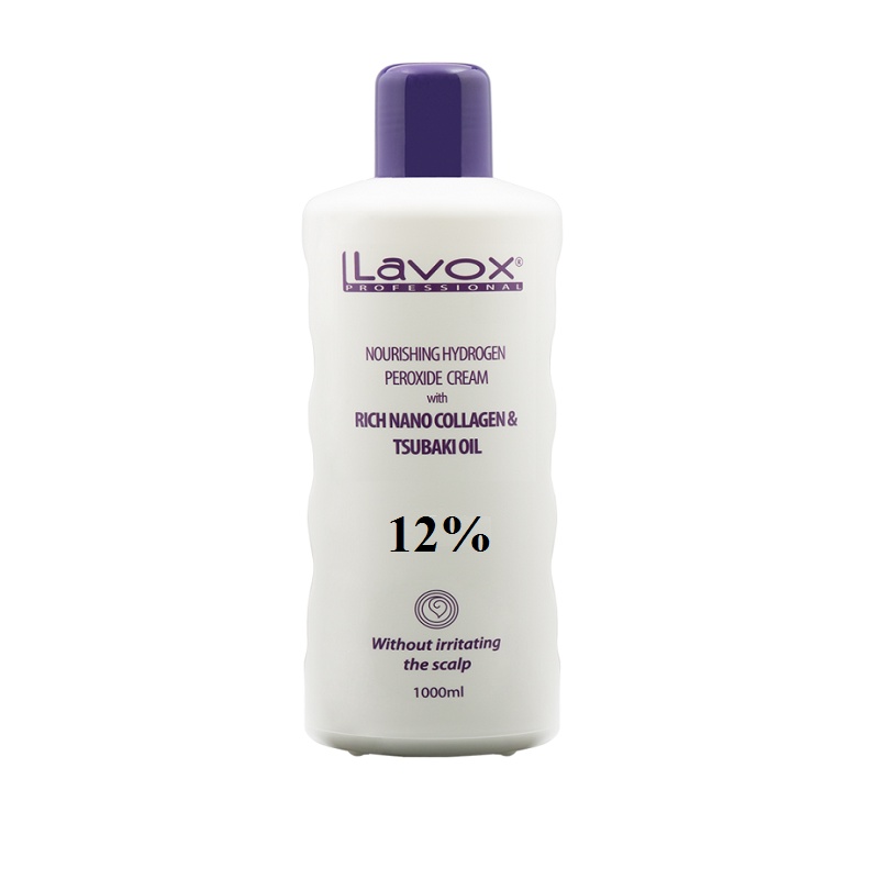 Oxy Trợ Nhuộm Lavox Nano Collagen 6% - 9% - 12% Làm Sáng Màu Tóc Ngăn Ngừa Hư Tổn 1000ML ( HÀNG CHÍNH HÃNG )