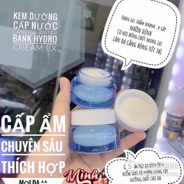 Kem Laneige Water Bank Gel cream 20ml