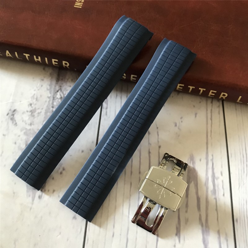 PATEK PHILIPPE Dây đeo cao su Philippe 21mm cho đồng hồ Aquanaut series 5164 5167 PP