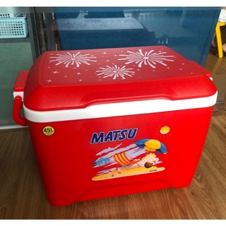 Thùng Đá Giữ Nhiệt 45 Lít Đỏ Duy Tân