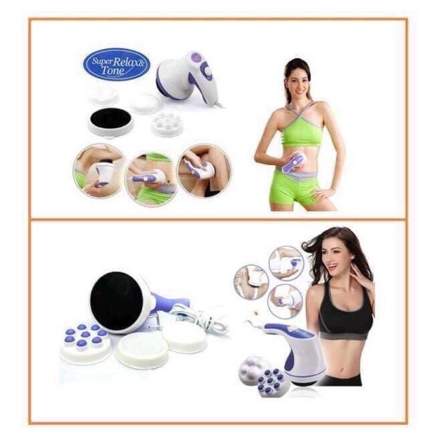 Máy massage toàn thân cầm tay Relax &amp; Spin Tone