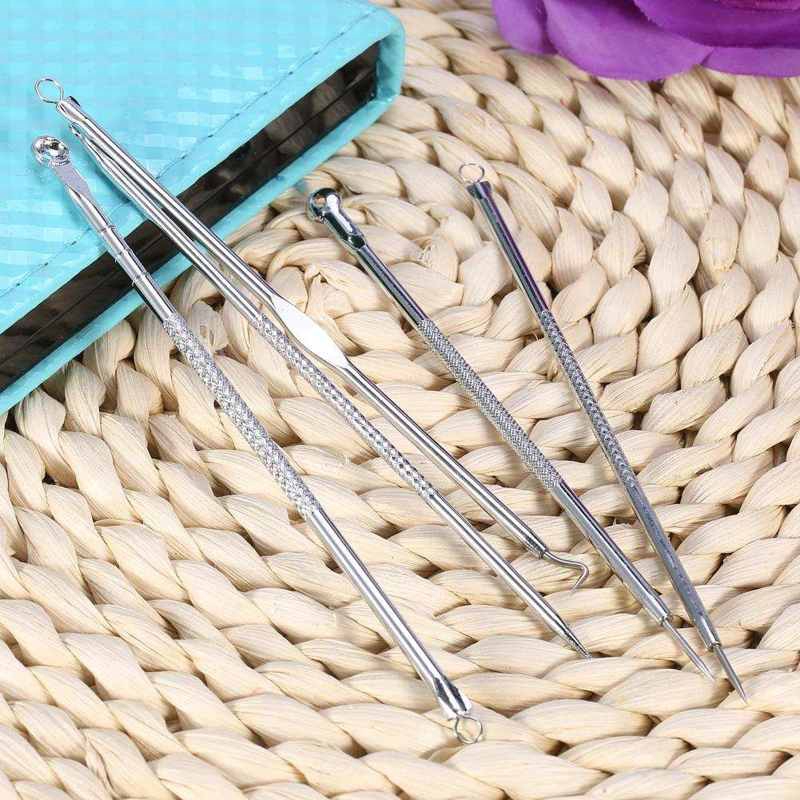 Bộ 5 Cây Nặn Mụn Bằng Thép Không Gỉ Tiện Dụng | BigBuy360 - bigbuy360.vn