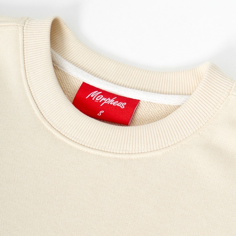 Áo Sweater Morpheus Basic Màu Kem