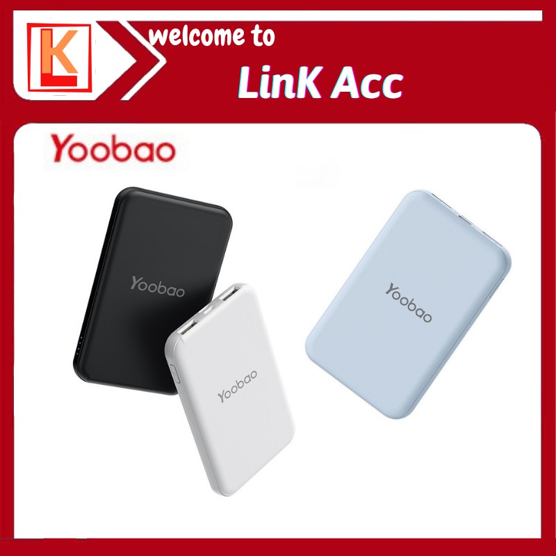 Pin sạc dự phòng mini 6000mAh Yoobao dùng cho điện thoại, máy tính bảng...Hàng chính hãng yoobao