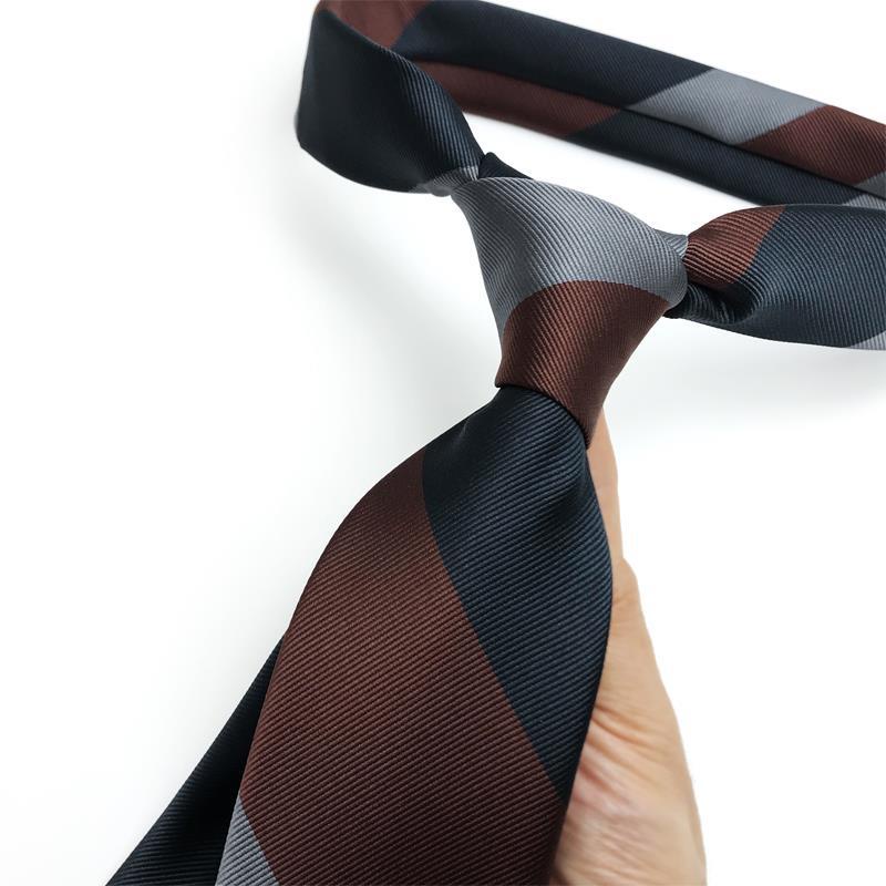 Cà Vạt 8CM Họa Tiết Sọc Thời Trang Công Sở Cho Nam