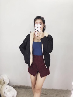 Áo phao chần bông có nón