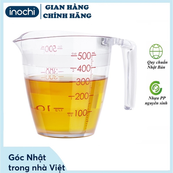 [2 Size] Cốc YOKO Chia Vạch, Chia Sữa, Đong Nước, Siro Cho Bé Tiêu Chuẩn Nhật