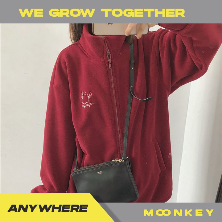 Áo Khoác Lông Cừu Nam Nữ Phong Cách Hiện Đại