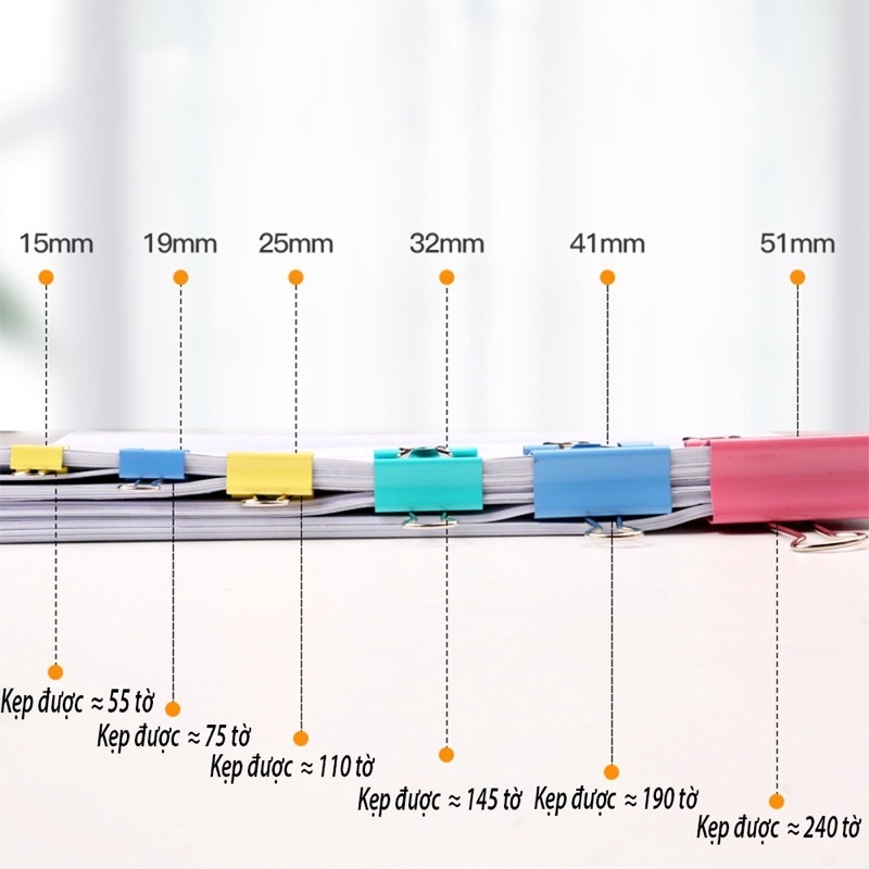 Kẹp Tập Giấy Tiện Lợi