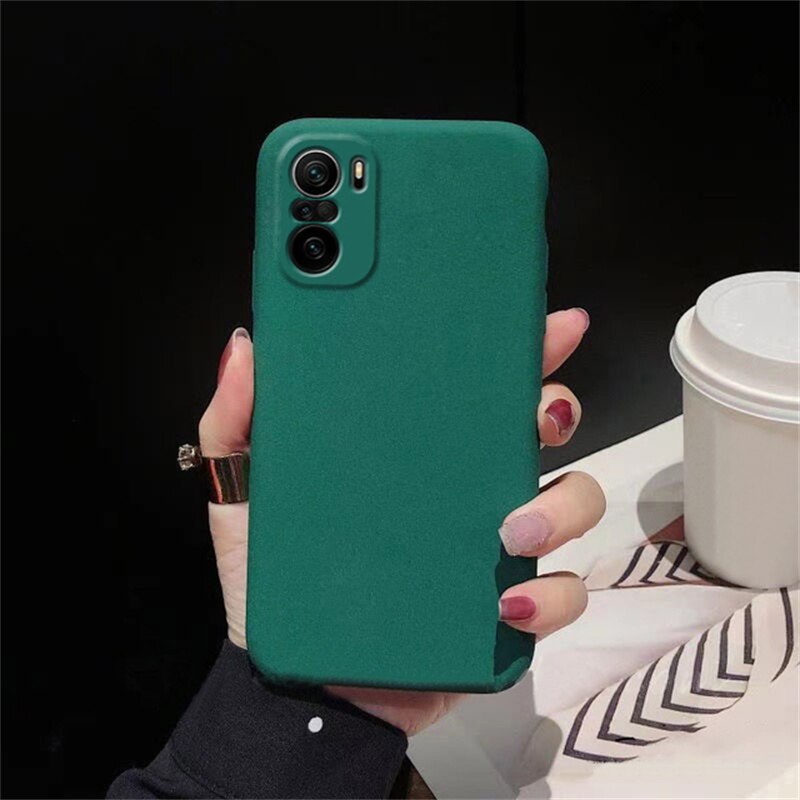 Ốp điện thoại silicon mềm nhám cho Xiaomi Redmi Note 11 Pro 10 Note 10 Pro 10S 11T Pro