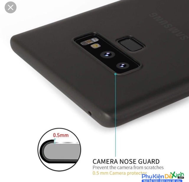 Ốp lưng Galaxy Note 9 hiệu Baseus Lụa nhám siêu mỏng ( chính hãng ) / MuaLeGiaRe