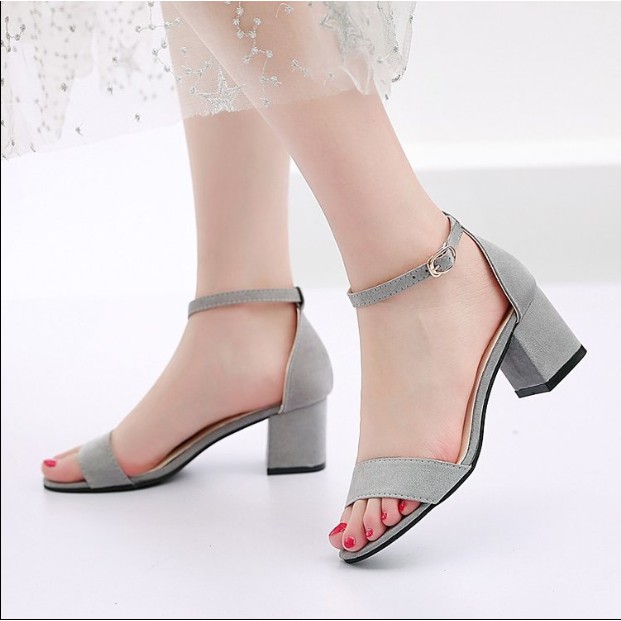 CÓ SẴN Giày cao gói nữ gót 5.5cm size 33-39 CÓ ẢNH THẬT Ở CUỐI