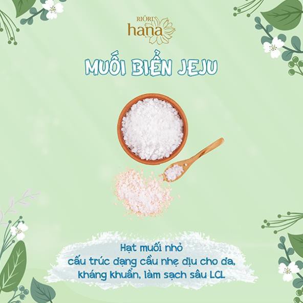 Muối Tẩy Tế Bào Chết RIORI HANA REFRESHING BODY SCRUB 250g (Mẫu Mới)