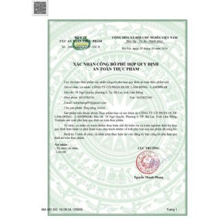 Cao ống uống Actiso (có đường) - Ladophar