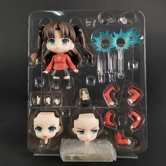Mô hình nhân vật Saber Nendoroid Tohsaka Rin 409 # Gilgamesh 410 # Mash Kyrielite 664 # 486 # bằng PVC