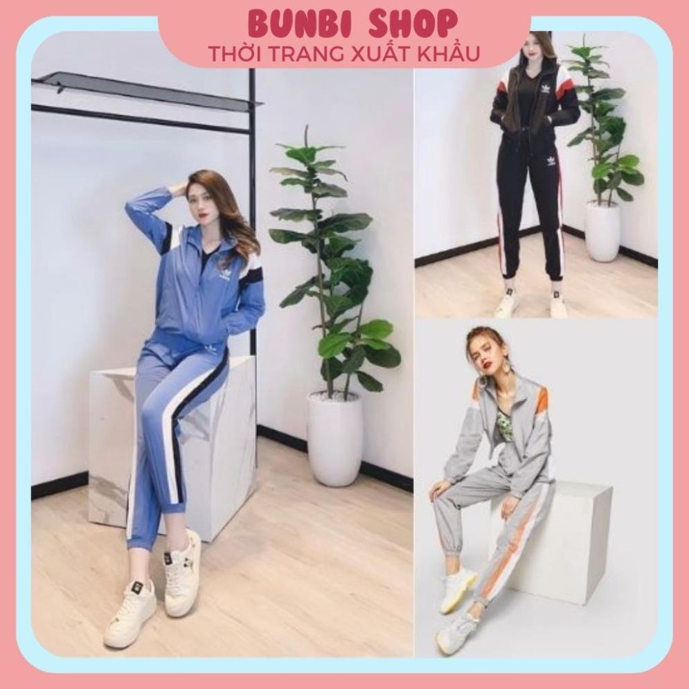SALE Sét bộ thể thao cho nữ,bộ Dass gió thể thao 2 lớp, lót lưới siêu đẹp,hàng việt nam xuất khẩu chuẩn loại 1
