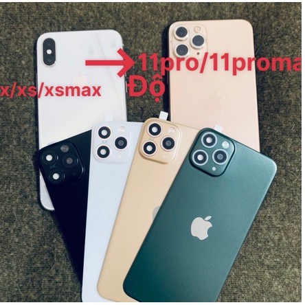 Miếng dán lưng độ biến ip X/Xs, Xsmax thành Iphone11 Pro / 11 ProMax